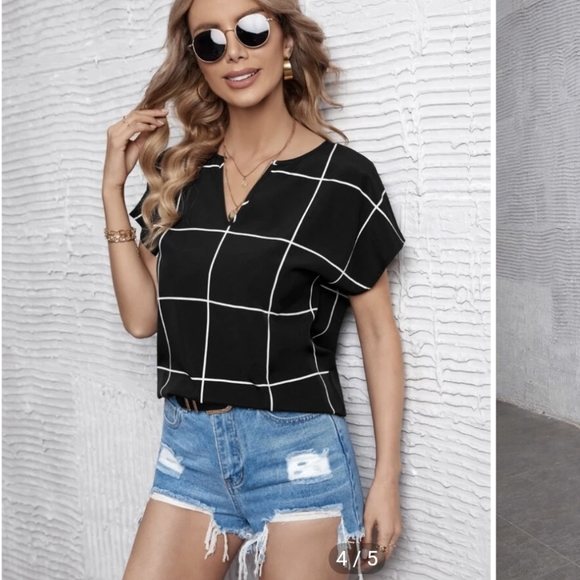 SHEIN Tops - Black blouse